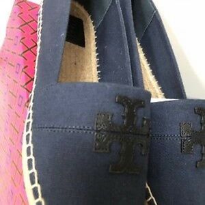 TORY BURCH WESTON CANVAS New 
ESPADRILLES *